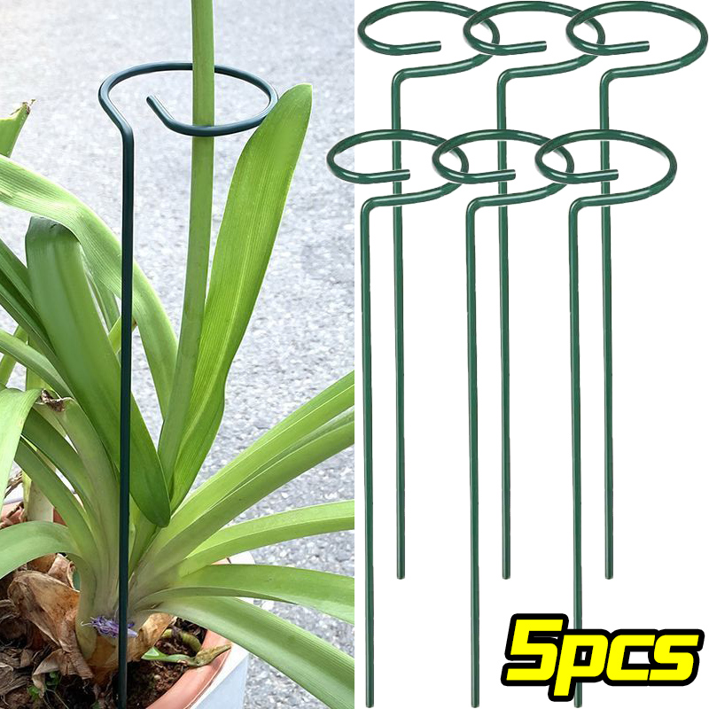 Gardening Tools Range - 1/10pcs Tuin Ondersteuning Stake Ring Metalen