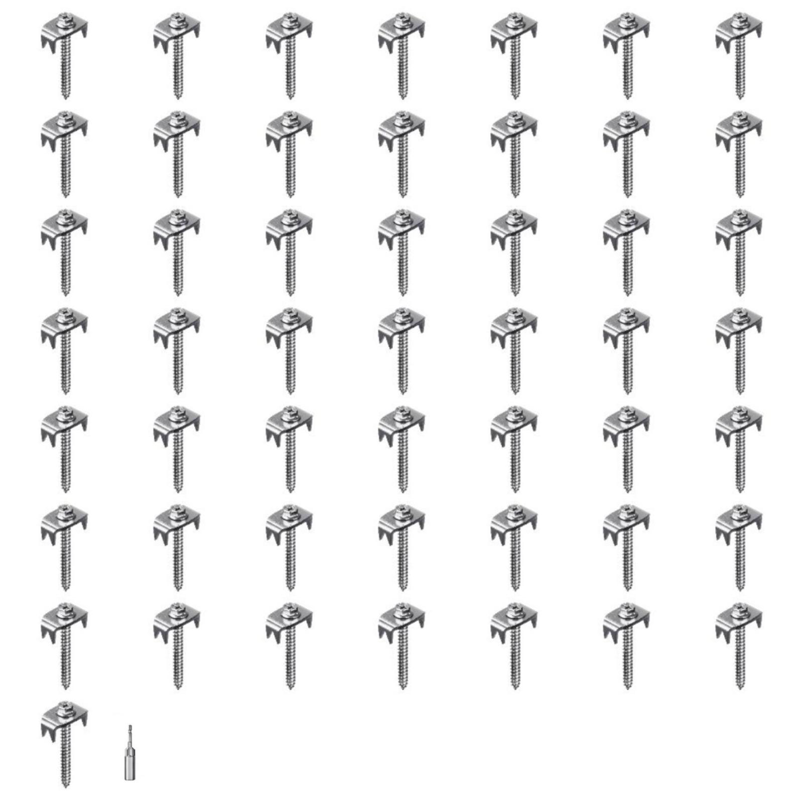 Gardening Tools Screwfix - Q235 stalen hekbevestigingsnagel met schroef voor