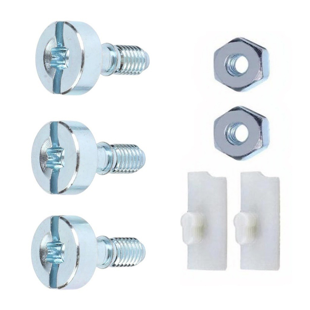 Gardening Tools Screwfix - M6x20 Motorkap Schroevenset Met Staafmoeren Voor