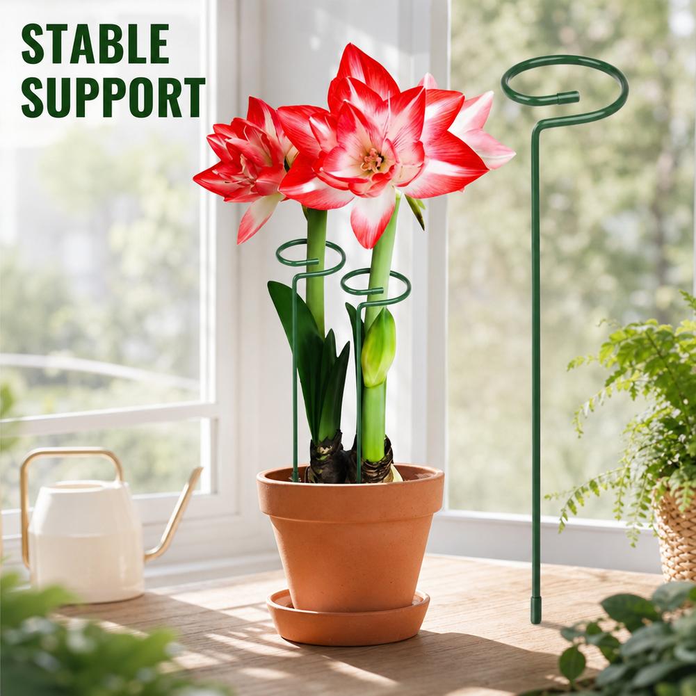 Gardening Tools Range - Metalen plantensteunen Tuinbloemstengel Klimpalen Roestvrij Anti-dropping