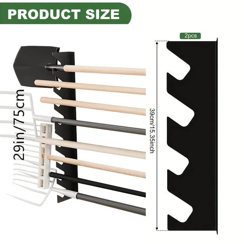 Gardening Tools Range - Zware metalen tuin gereedschaphouder met opbergruimte