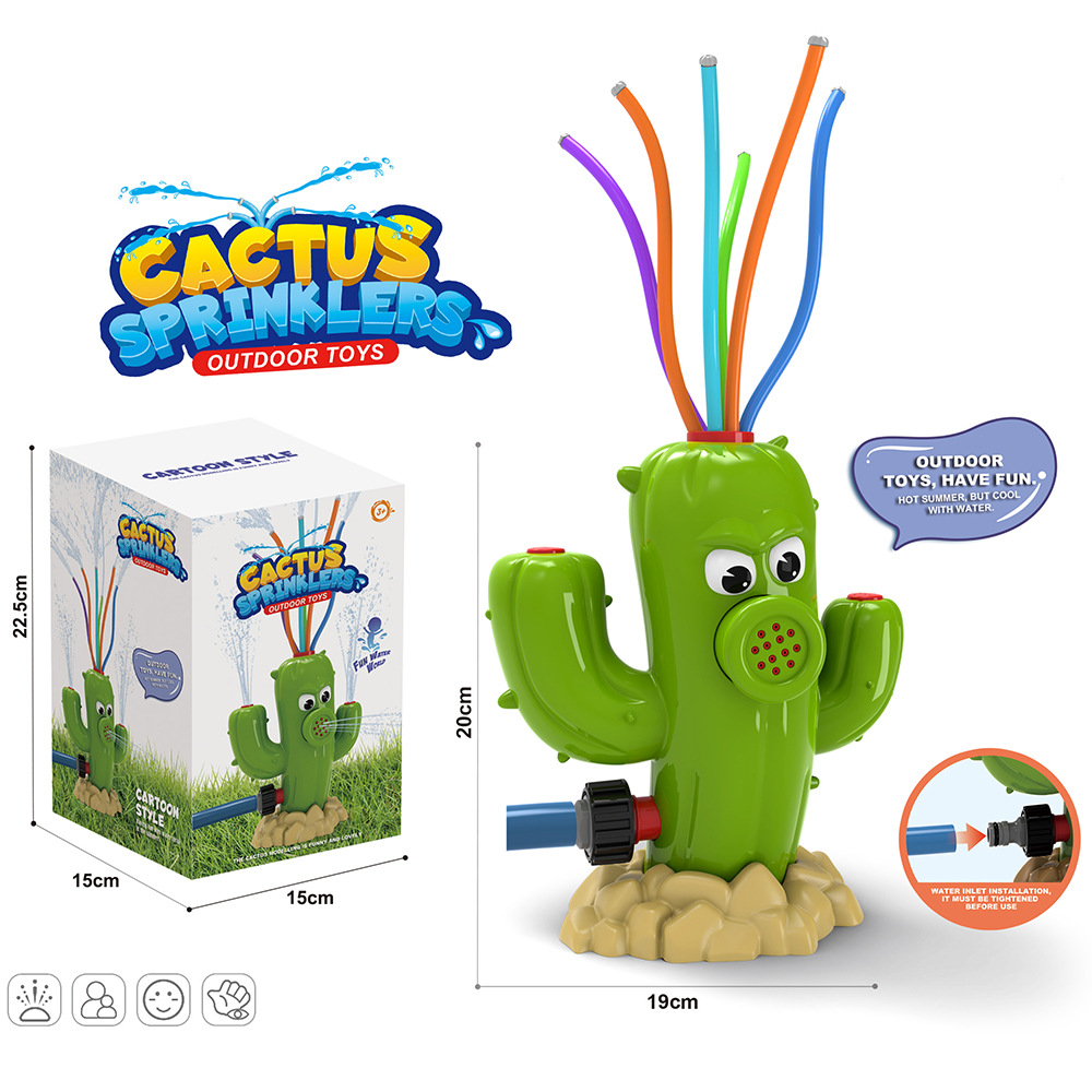 Gardening Tools 2 Year Old - Cactus Sprinkler Water Spray Toy Tuinwaterspeelgoed