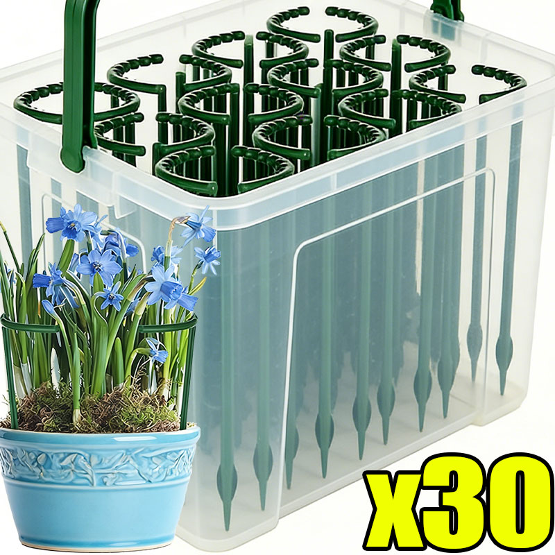 Gardening Tools Range - 30-1PCS Plastic Plant Ondersteuning Halve Cirkel