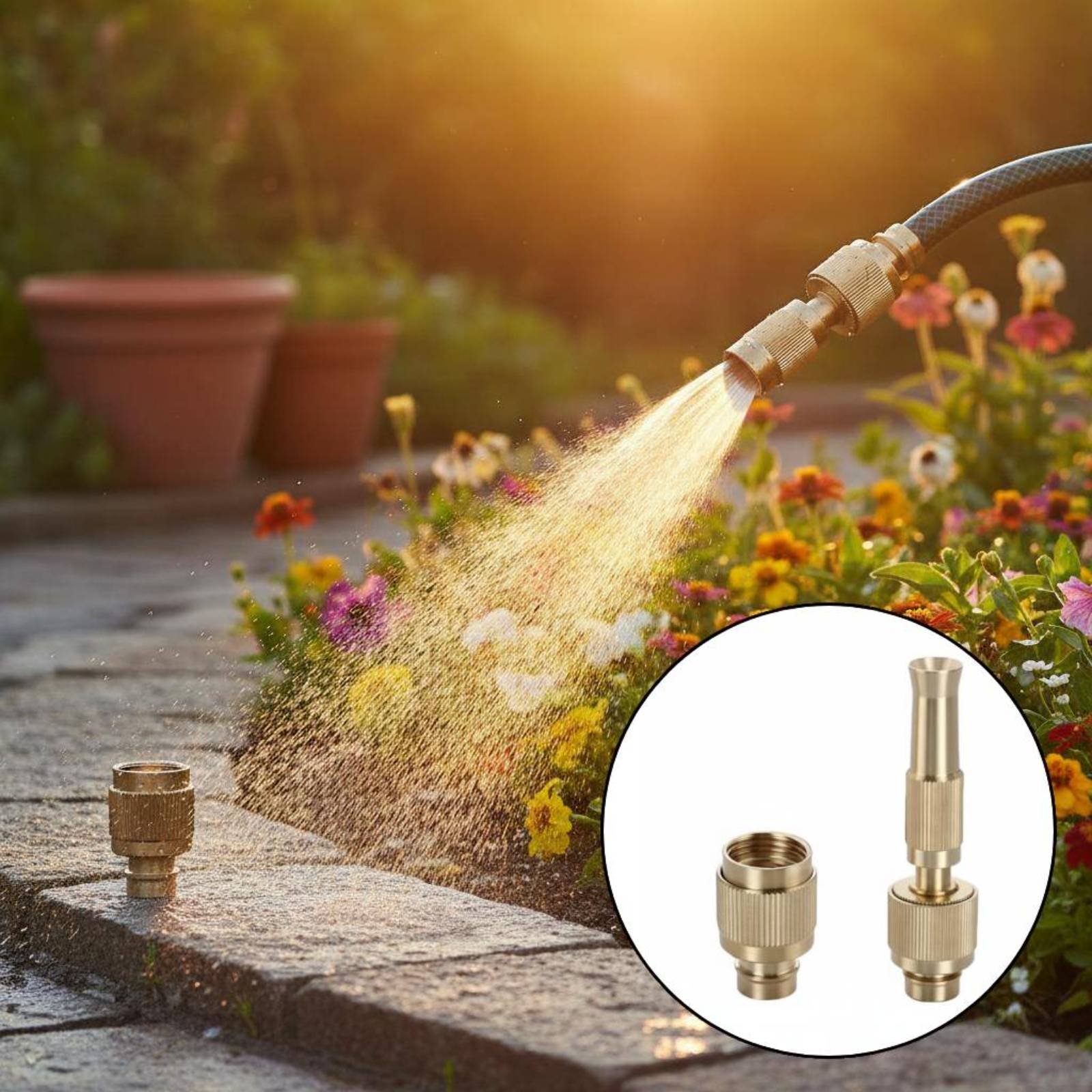 Messing water universele conne - Gardening Tools And Equipment recensie en prijs