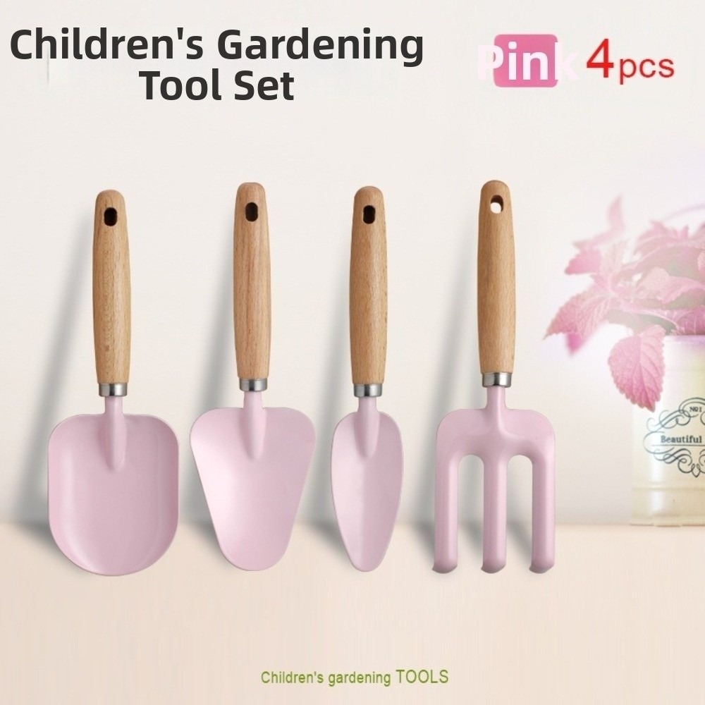 Kleurrijk kindertuin gereedsch - Gardening Tools Kids Set recensie en prijs