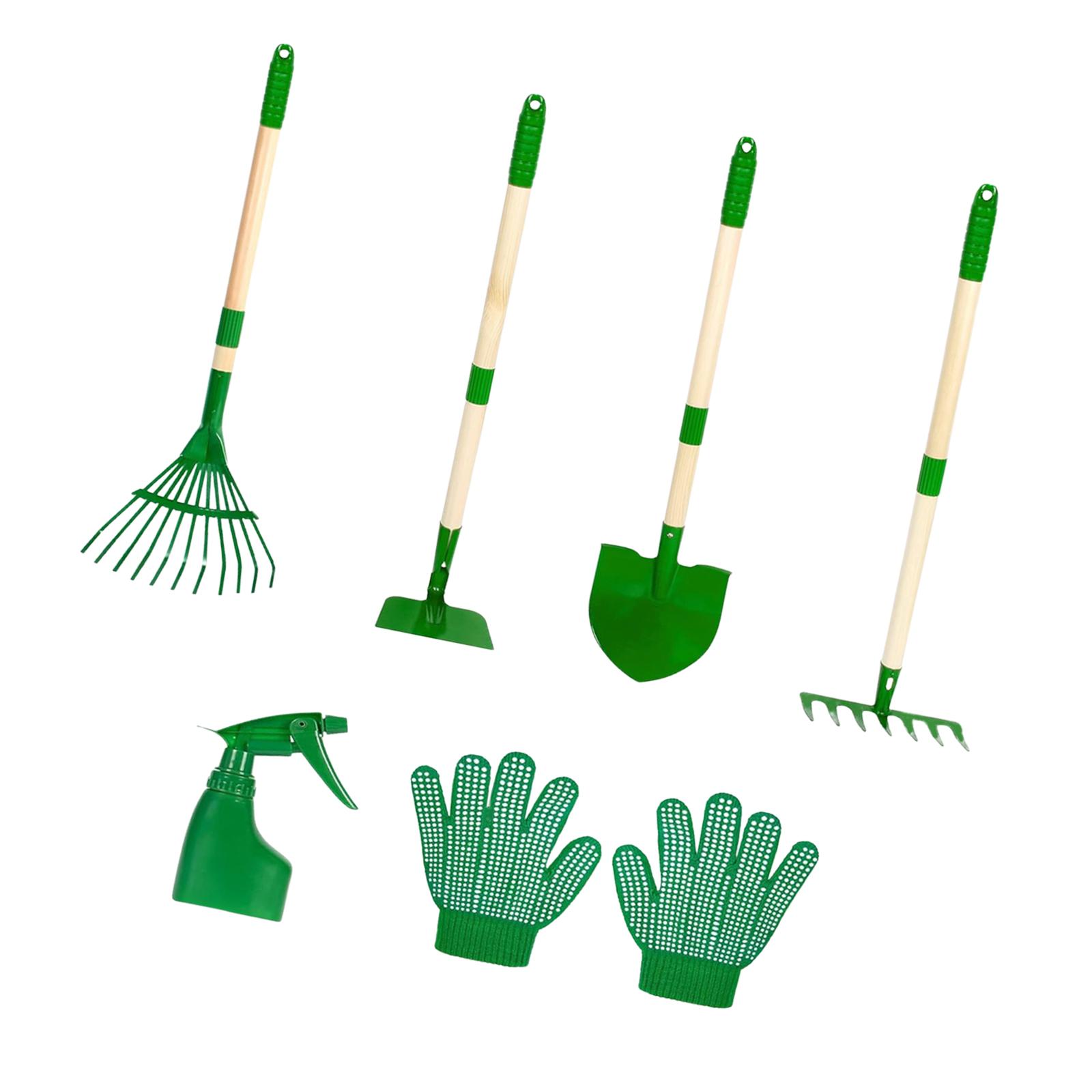 6x Kinderen Tuingereedschap Se - Gardening Tools Kids Set recensie en prijs