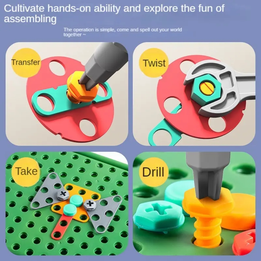 450 stuks kinder STEM-boorset  - Gardening Tools Kids Set recensie en prijs