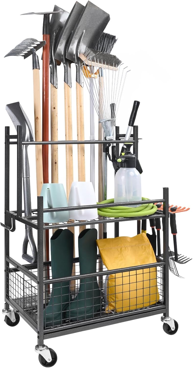 Tuin gereedschapsorganizer, 16 - Gardening Hand Tools Yard recensie en prijs