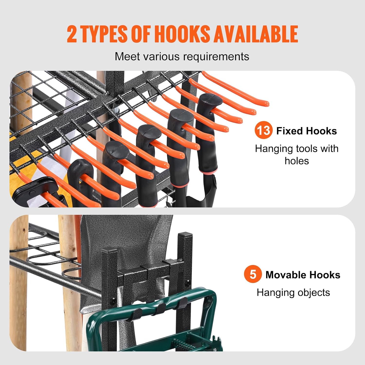 Tuin gereedschapsorganizer, 16 - Gardening Hand Tools Yard recensie en prijs