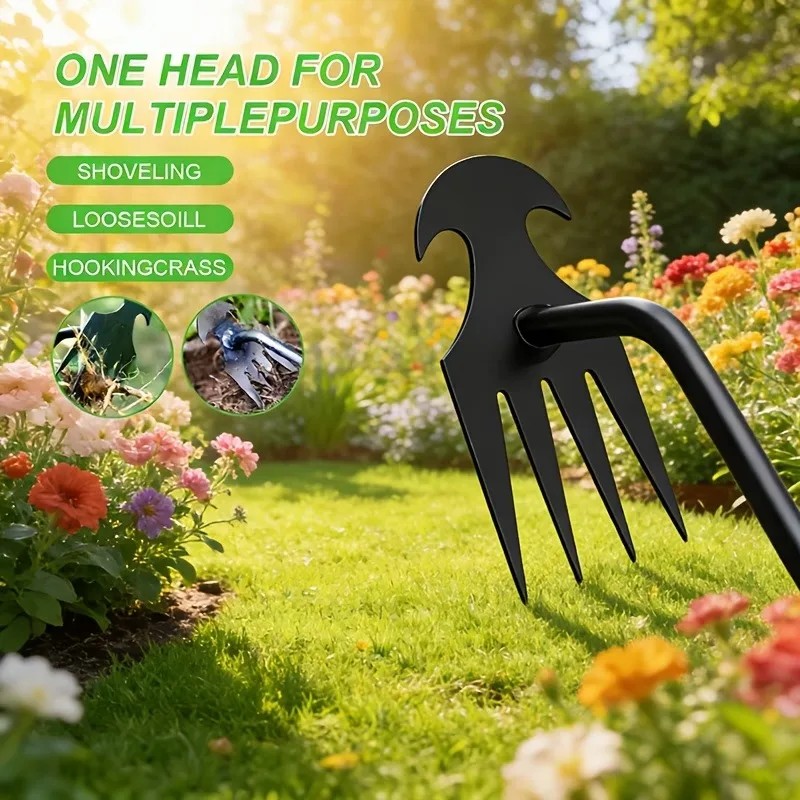 4-tandige manganstaal onkruidw - Gardening Hand Tools Yard recensie en prijs